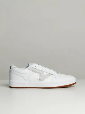 MENS VANS LOWLAND CC LEATHER SNEAKER - CLEARANCE