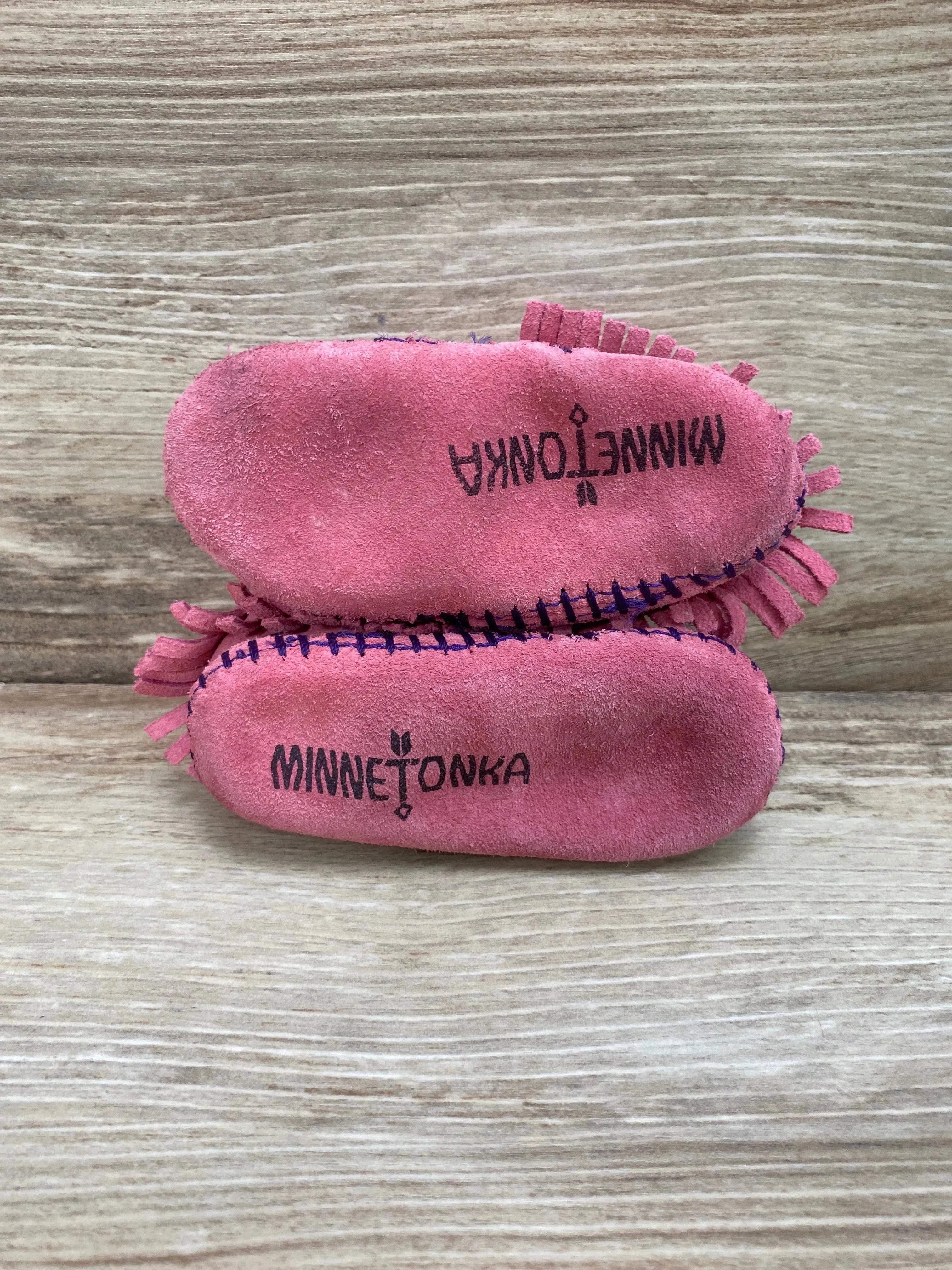 Minnetonka Riley Bootie Pink sz 2c