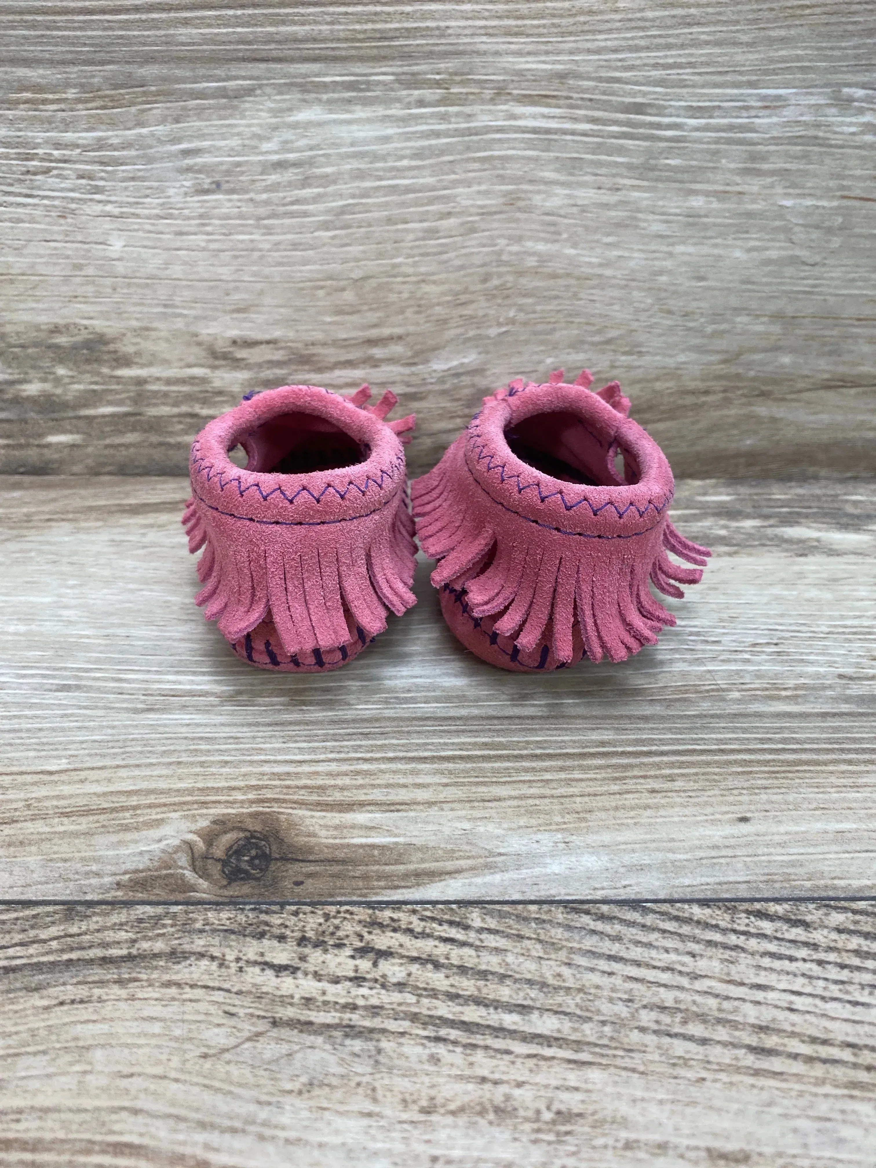 Minnetonka Riley Bootie Pink sz 2c