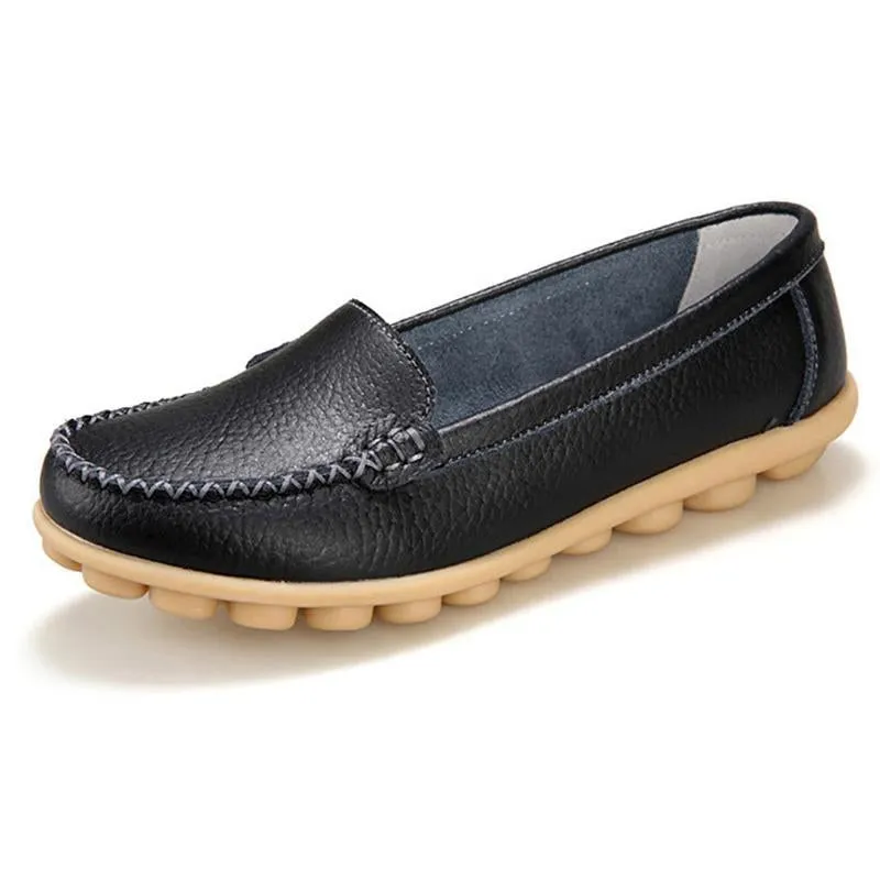 Moccasins Loafers for Women Comfort Non-slip Driving Shoes