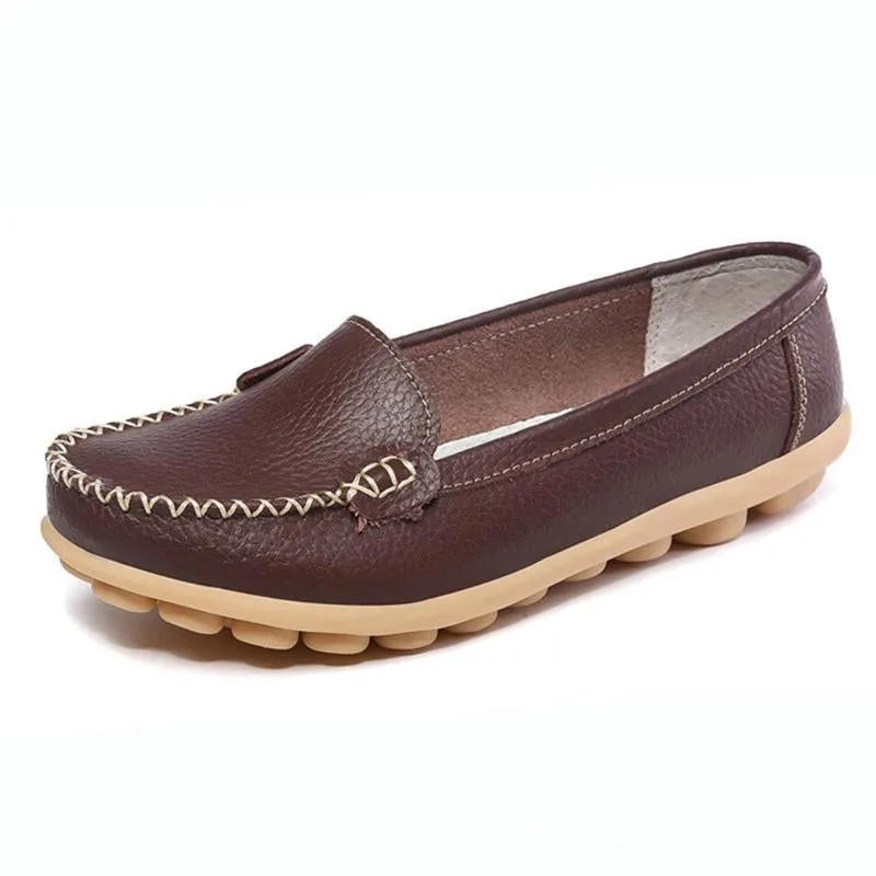 Moccasins Loafers for Women Comfort Non-slip Driving Shoes