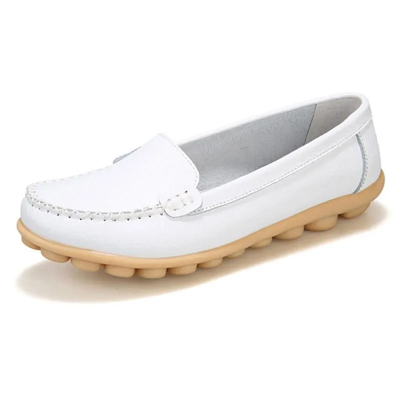 Moccasins Loafers for Women Comfort Non-slip Driving Shoes