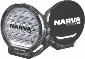 Narva 71742BK Ultima 215 Mk2 Twin Driving Light Kit - Black