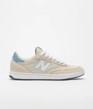 New Balance Numeric x Welcome 440 Shoes - Sea Salt / Red