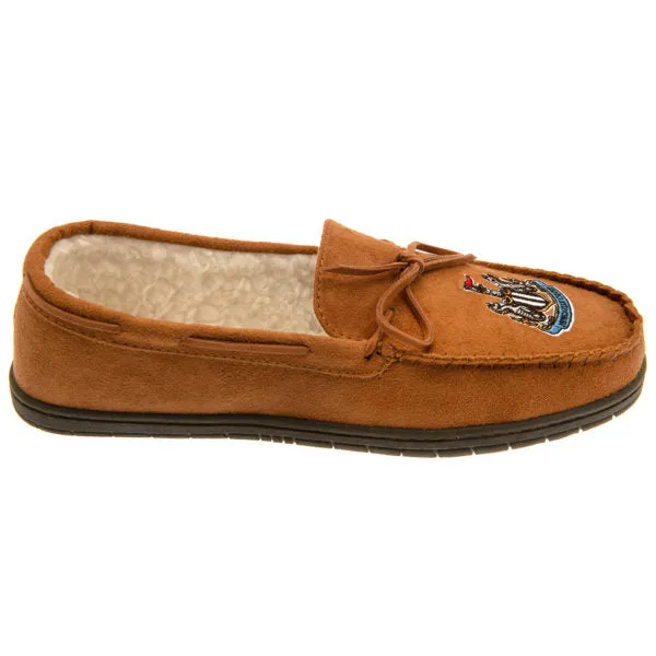 Newcastle United FC Mens Moccasins - SMALL