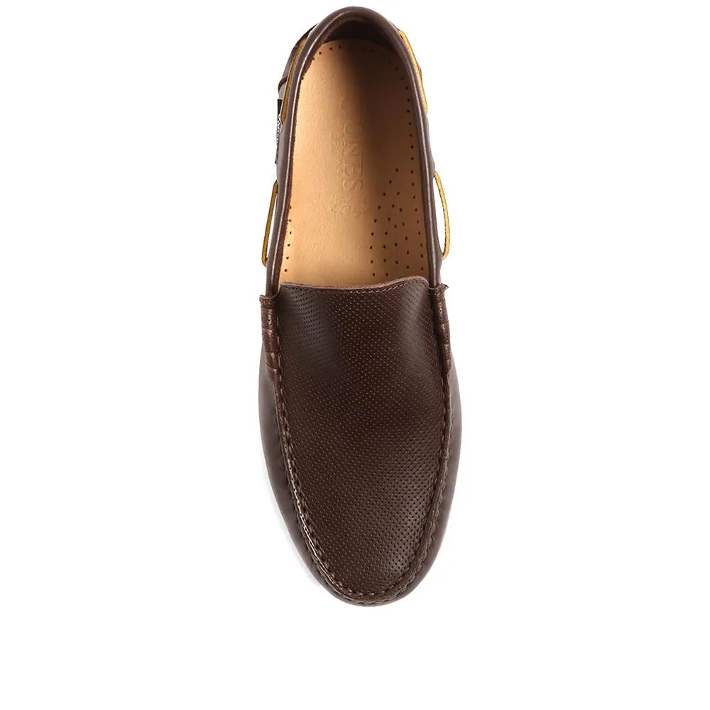 Peer Leather Moccasin Shoes - PEER / 322 024