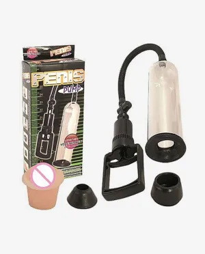 Penis Enlargement Vacuum Pump With Silicon Vagina Cap