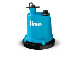 Pentair Simer 2300-04 Cast Aluminum Submersible Utility Pump