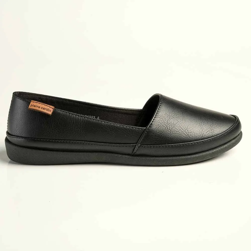 Pierre Cardin Comfort Ballerina Loafer - Black