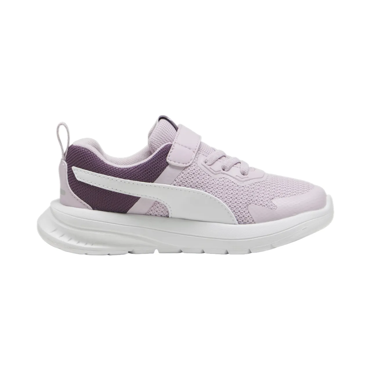 Puma scarpa da ginnastica da bambina con laccio elastico e strappo Evolve Run 386239-16 frutti di bosco