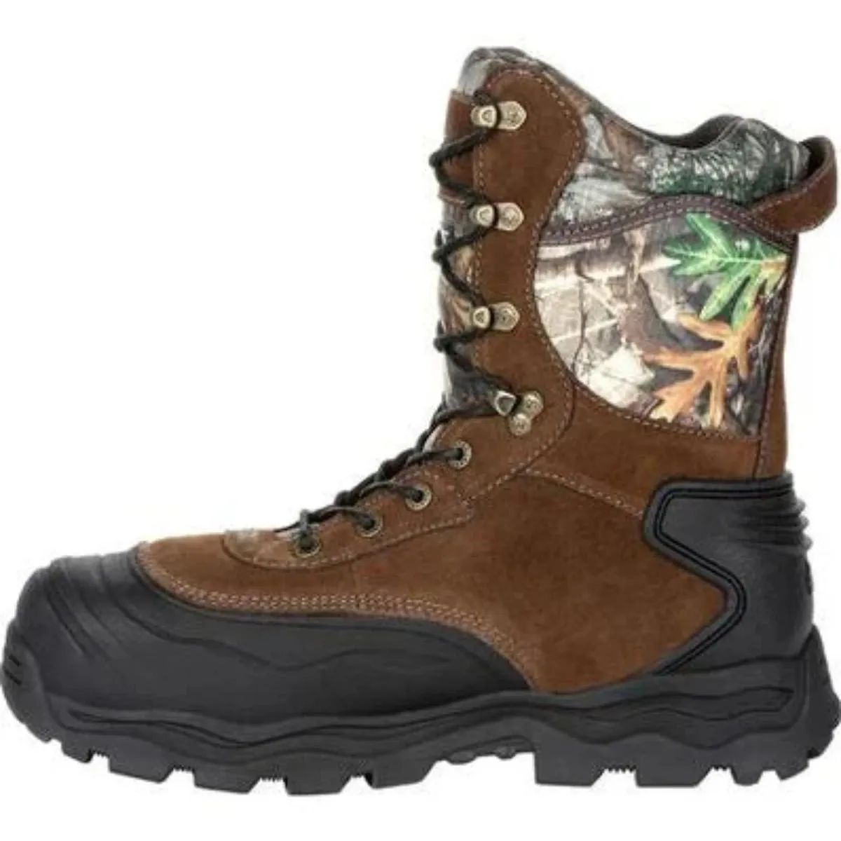 Rocky Multi-Trax 800G Insulated Men's Waterproof Outdoor Boots Rks0418 In Brown