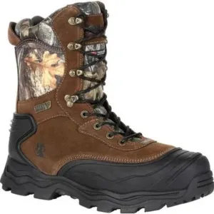 Rocky Multi-Trax 800G Insulated Men's Waterproof Outdoor Boots Rks0418 In Brown