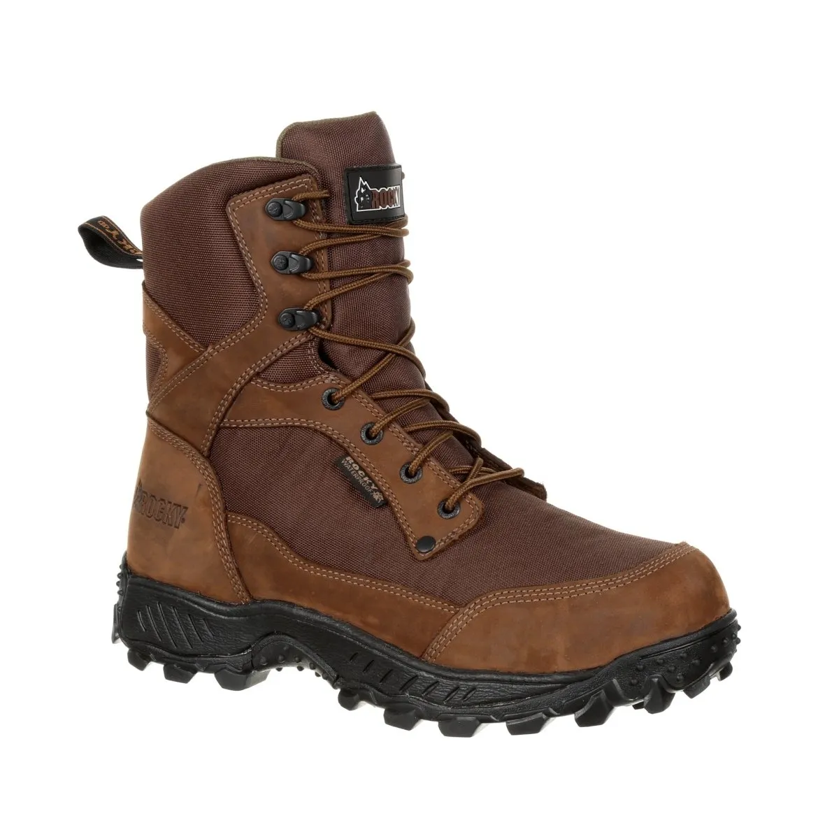 Rocky Prohunter Men's 600G Insulated Waterproof Outdoor Boots Rks0384 In Brown