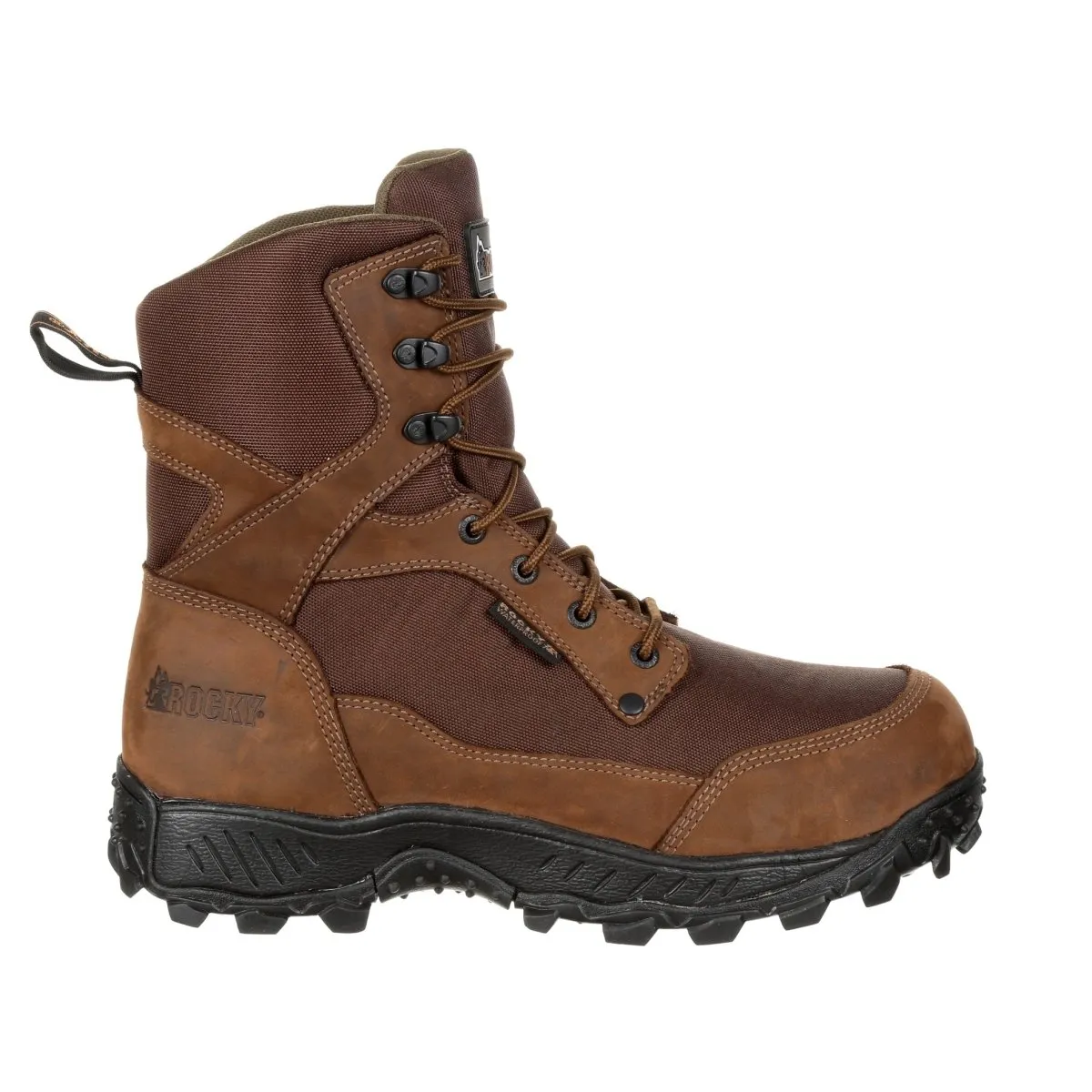 Rocky Prohunter Men's 600G Insulated Waterproof Outdoor Boots Rks0384 In Brown