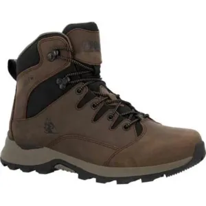 Rocky Trophy Series Men's Waterproof Soft Toe Outdoor Boots Rks0637 In Brown