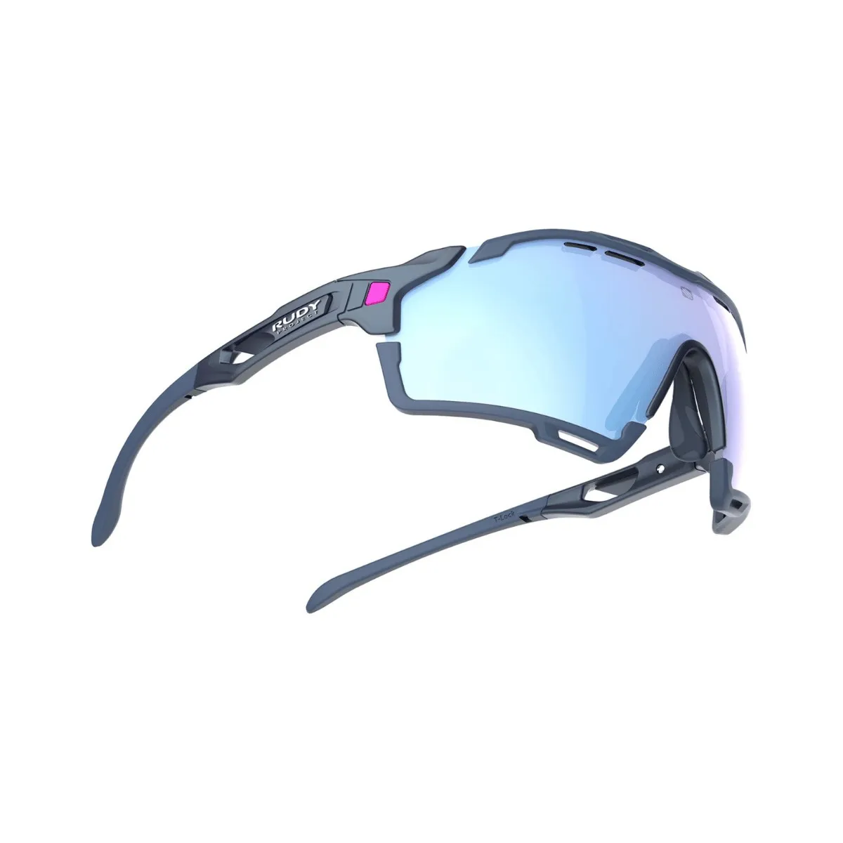 Rudy Project Cutline Cosmic Blue Multilaser Ice Glasses