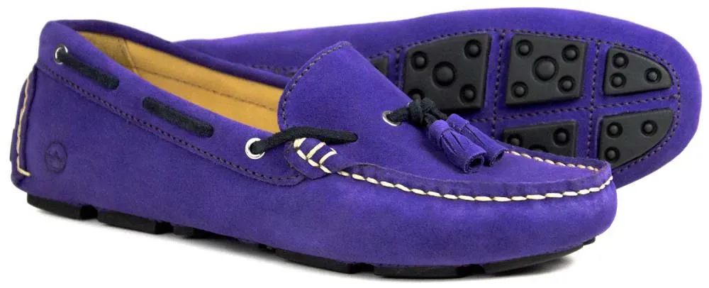 SALE Orca Bay Sicily Violet Suede Ladies Tassel Loafer