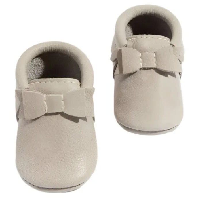 Salt Flats Bow Baby Shoe