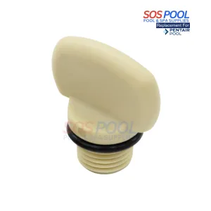 SOSPool Drain Plug With O-Ring For Pentair Whisperflo And Intelliflo Pumps | Almond | 071131 | PCG071131