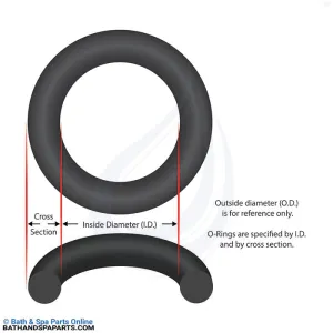 Speck 21-80 All Models 4" Adapter O-Ring (2923141210)