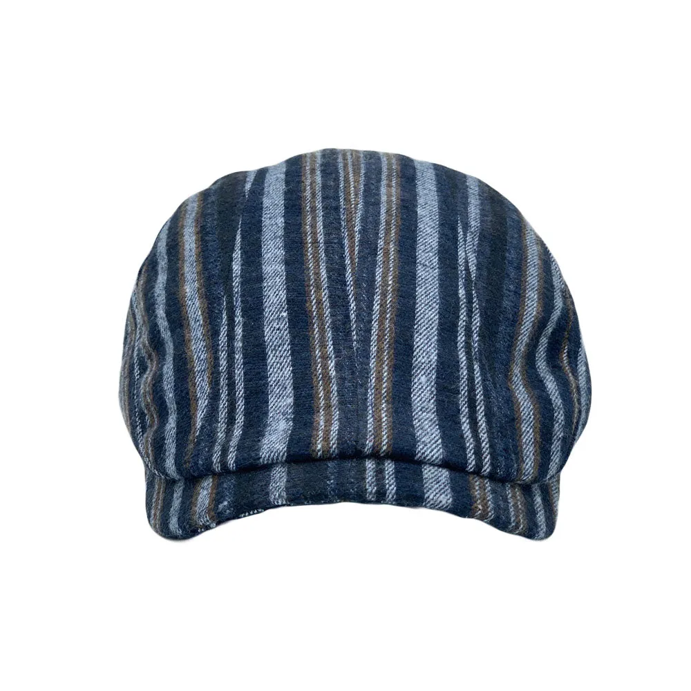 Stripe Ivy Gatsby Hats - Newsboy Cabbie Cap - Hunting Driving Golf Adjustable LD31576