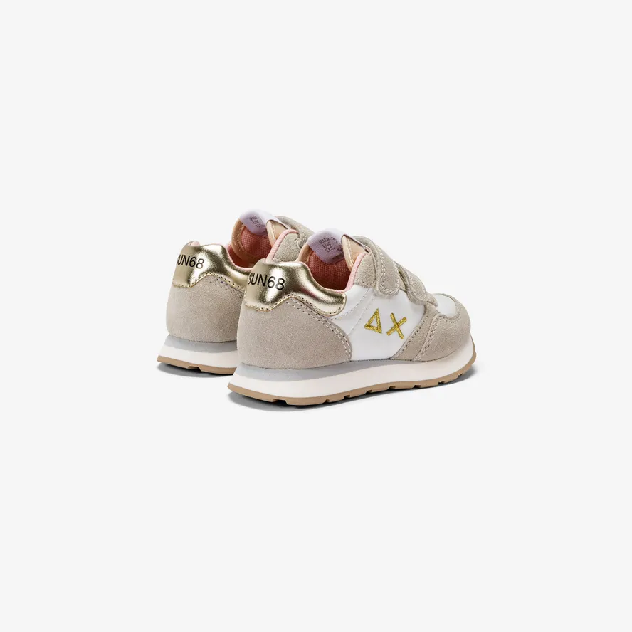 Sun68 sneakers da bambino Niki Solid baby Z33402B 0131 bianco-panna