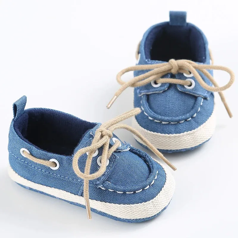 Tiny Tread Moccasins: Soft-Sole Sneakers