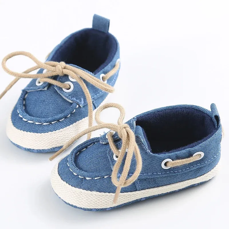 Tiny Tread Moccasins: Soft-Sole Sneakers