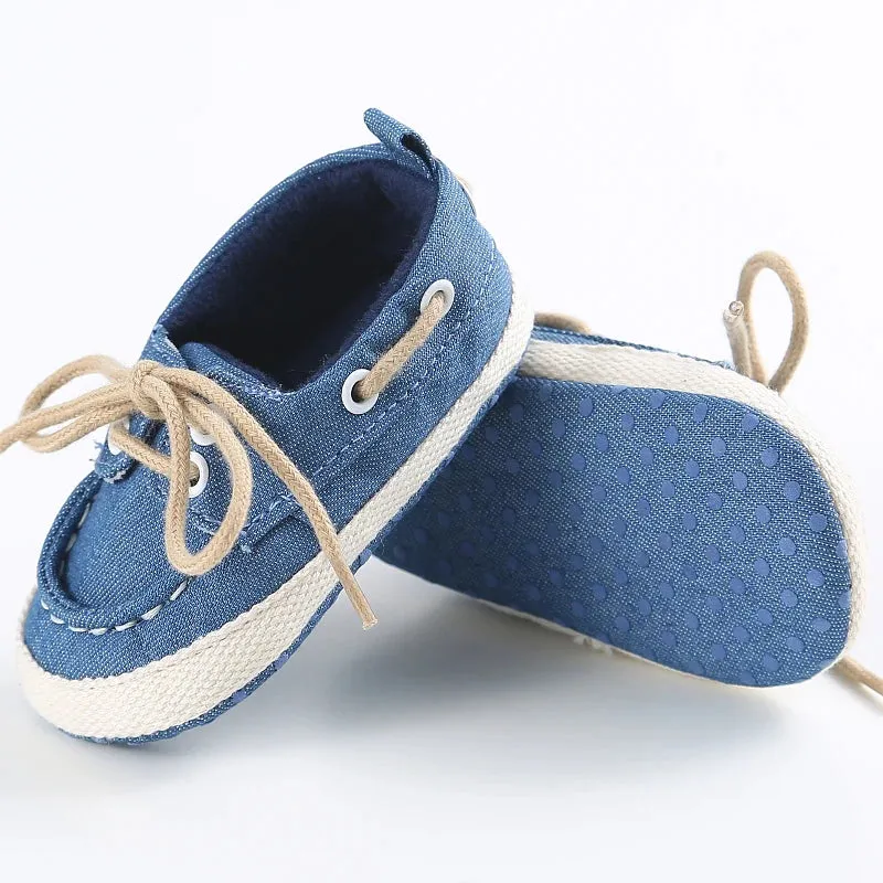 Tiny Tread Moccasins: Soft-Sole Sneakers