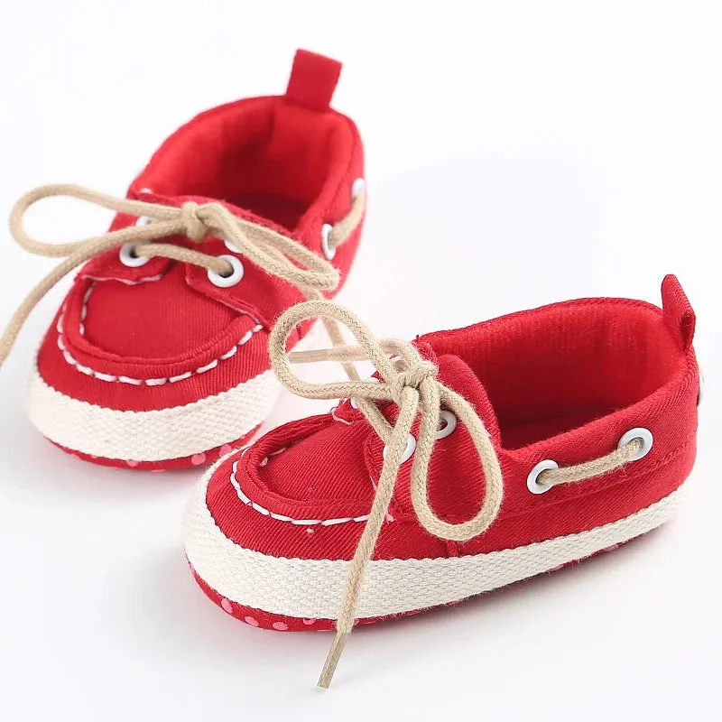 Tiny Tread Moccasins: Soft-Sole Sneakers