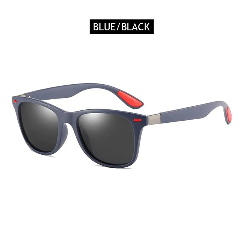 Unisex Polarised Classic Square Driving Sun Glasses