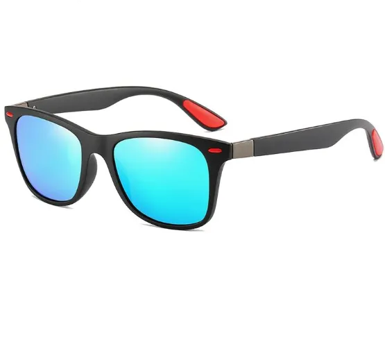 Unisex Polarised Classic Square Driving Sun Glasses