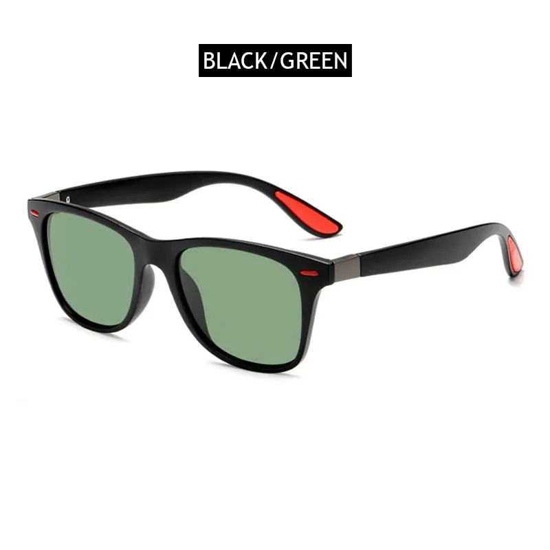 Unisex Polarised Classic Square Driving Sun Glasses