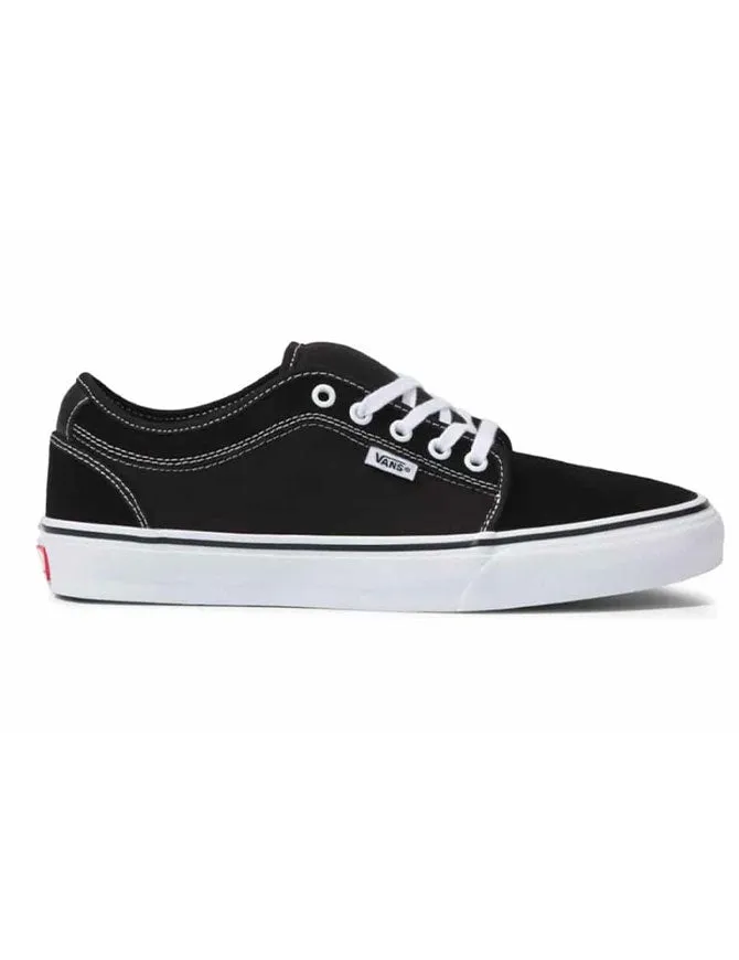 Vans Skate Chukka Low Shoe | Black/White