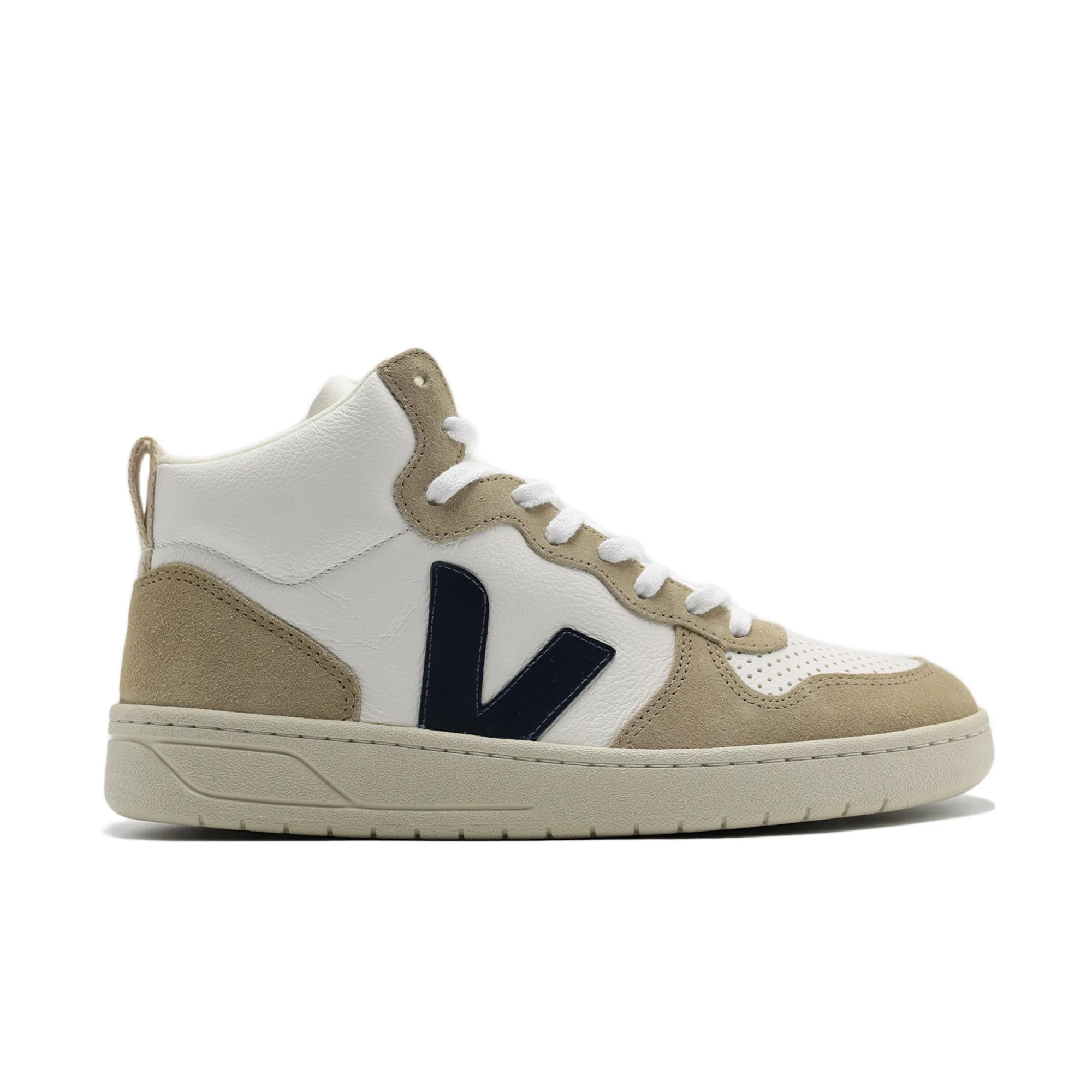 VEJA V-15 CHROMEFREE LEATHER EXTRA WHITE (MENS)