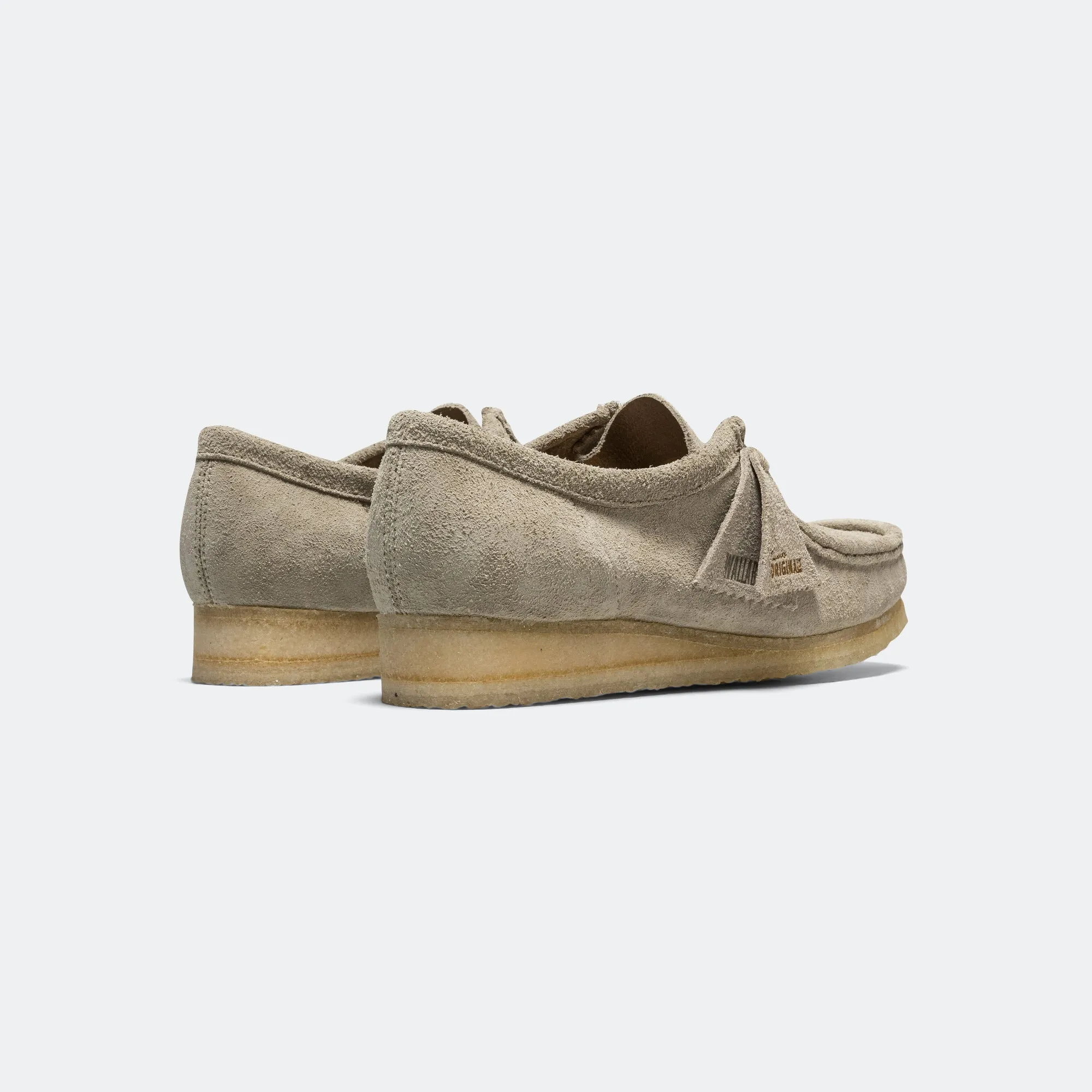 Wallabee - Pale Grey Suede