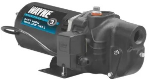 Wayne Pumps  1/2 HP Motor, .5-In. Cast Iron Shallow Well Jet Pump