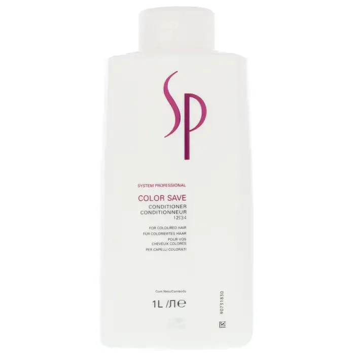 Wella SP Color Save Shampoo, Conditioner 1000ml & Mask 400ml Basin Pack Trio