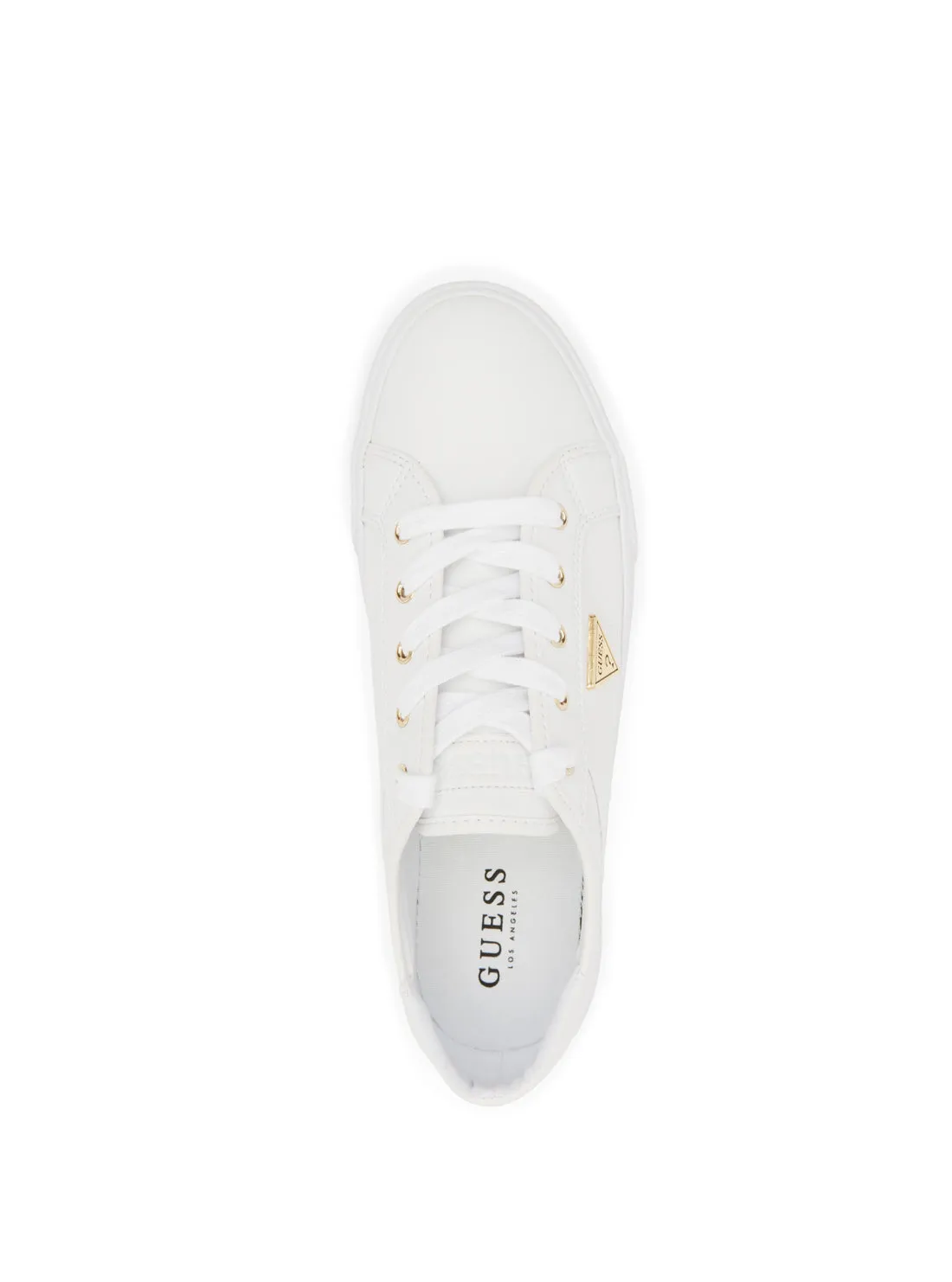 White Comly Low Top Sneakers