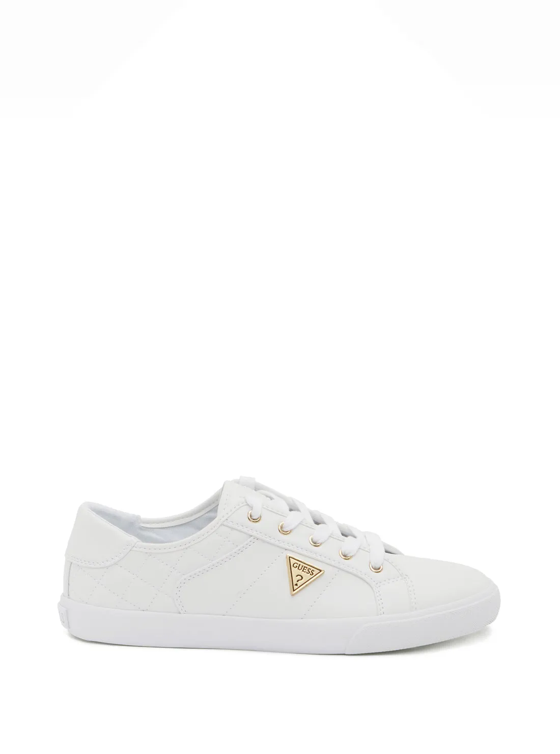 White Comly Low Top Sneakers