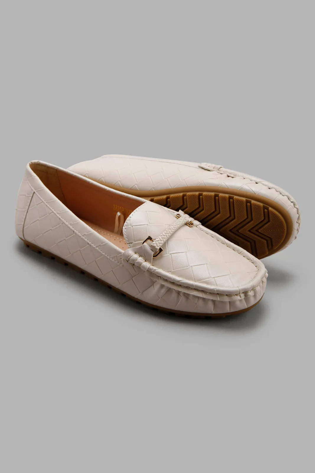 Women Beige Moccasin