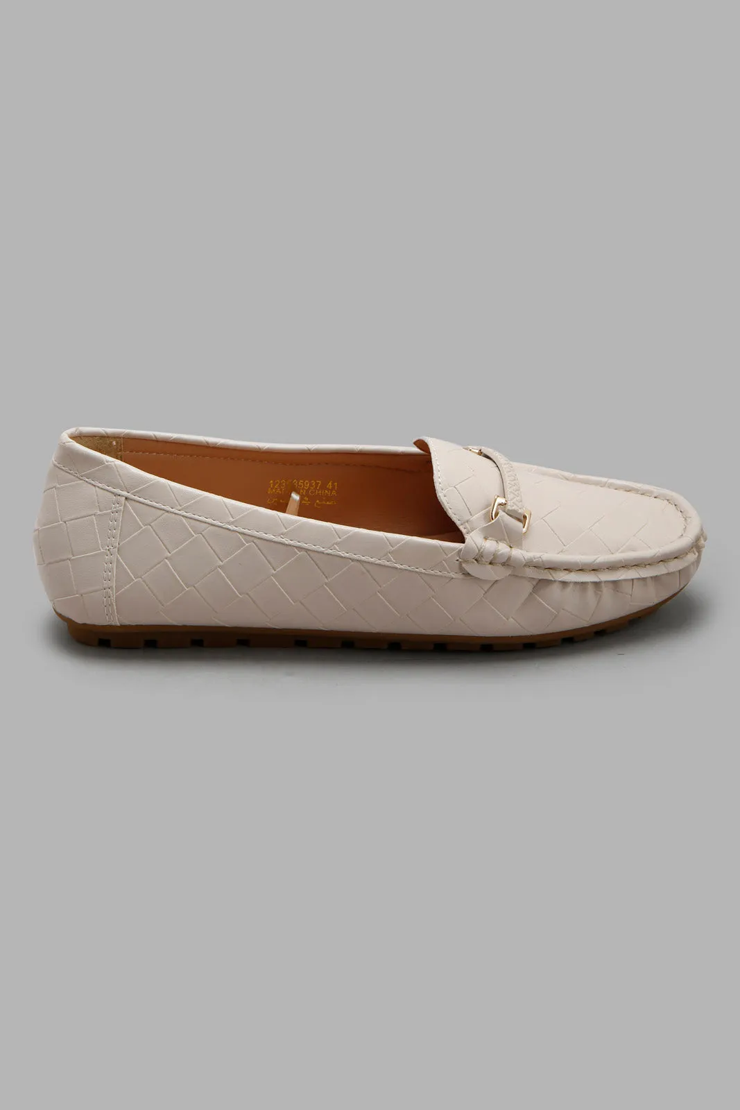 Women Beige Moccasin