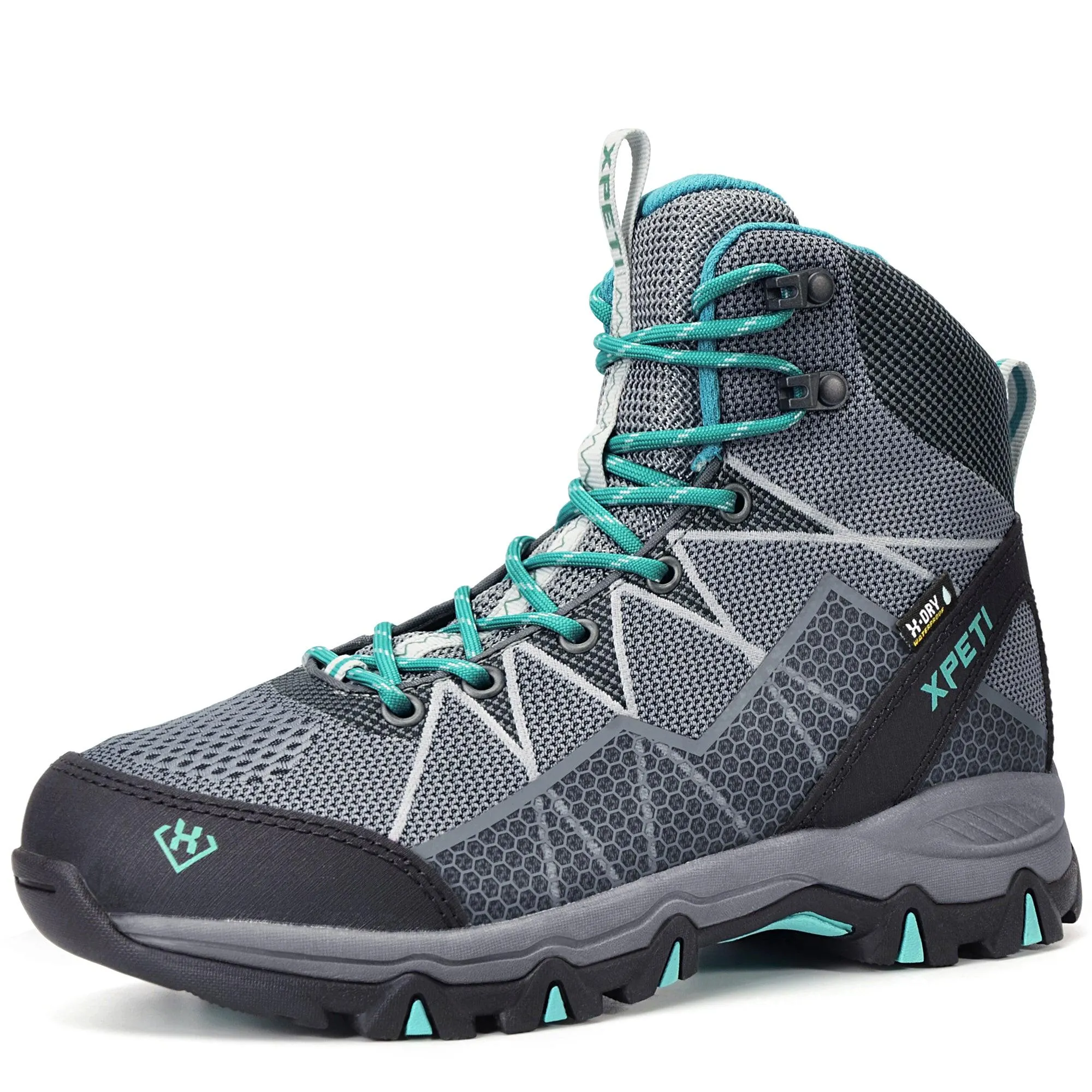 XPETI Women's Infinity Knitted Hiking Boots