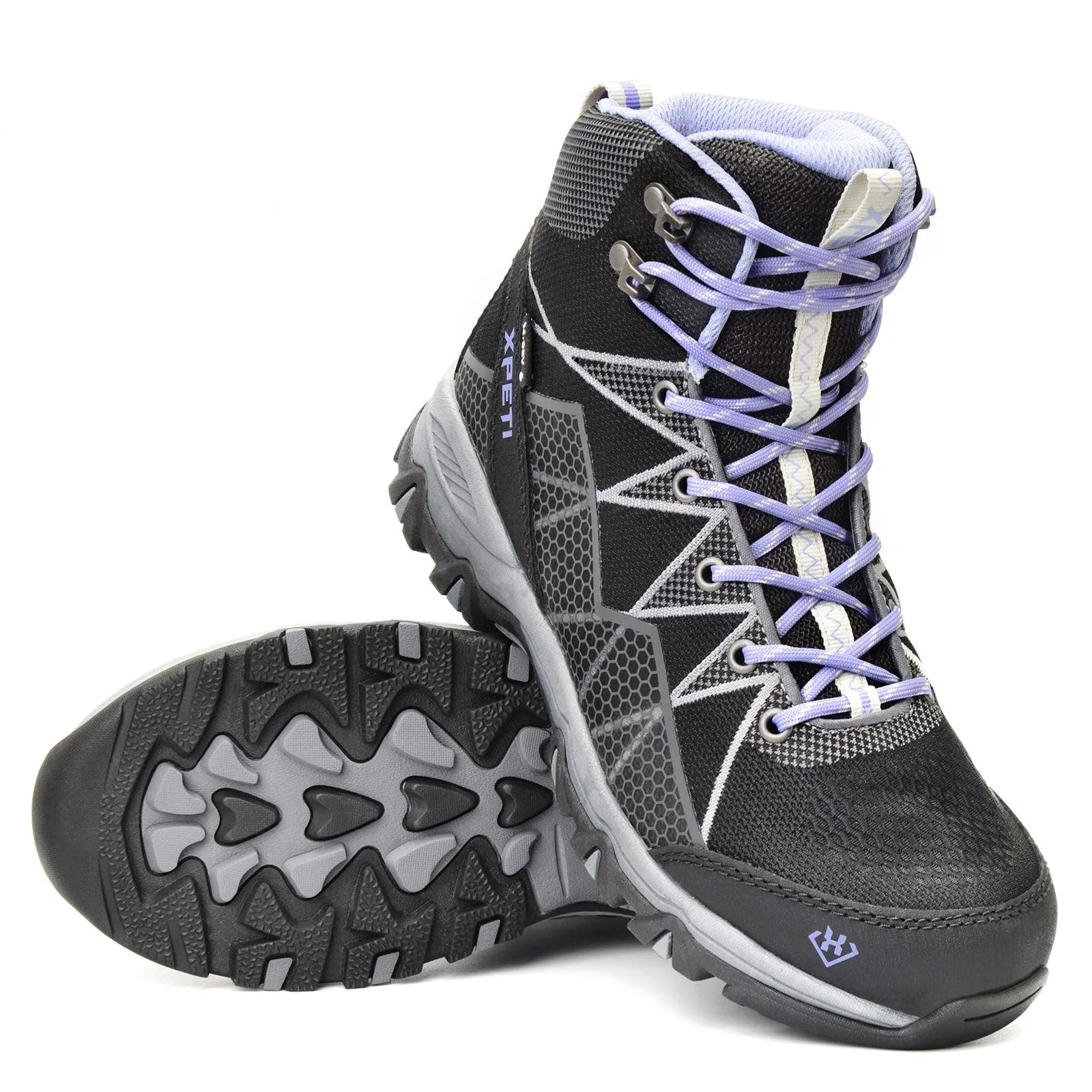 XPETI Women's Infinity Knitted Hiking Boots