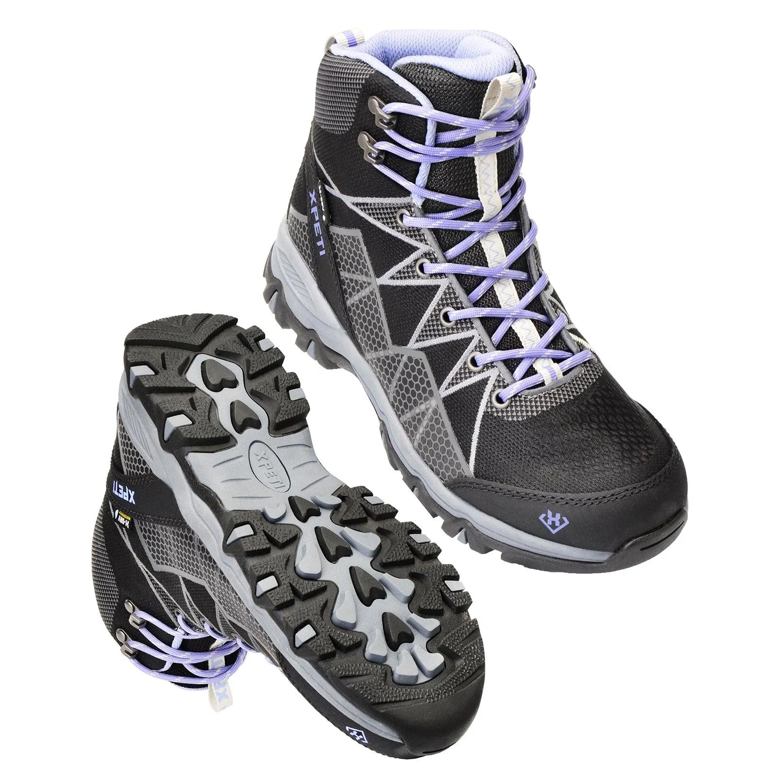 XPETI Women's Infinity Knitted Hiking Boots