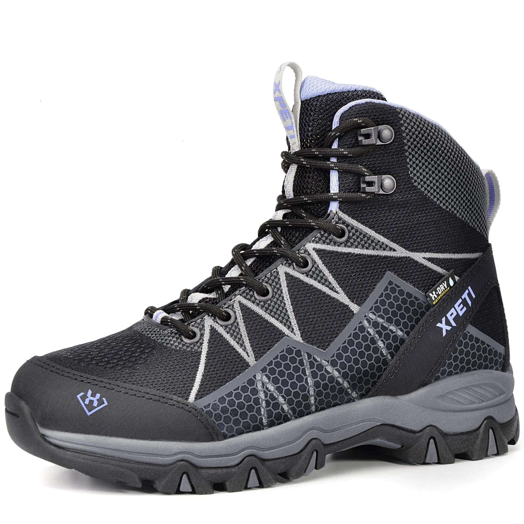 XPETI Women's Infinity Knitted Hiking Boots