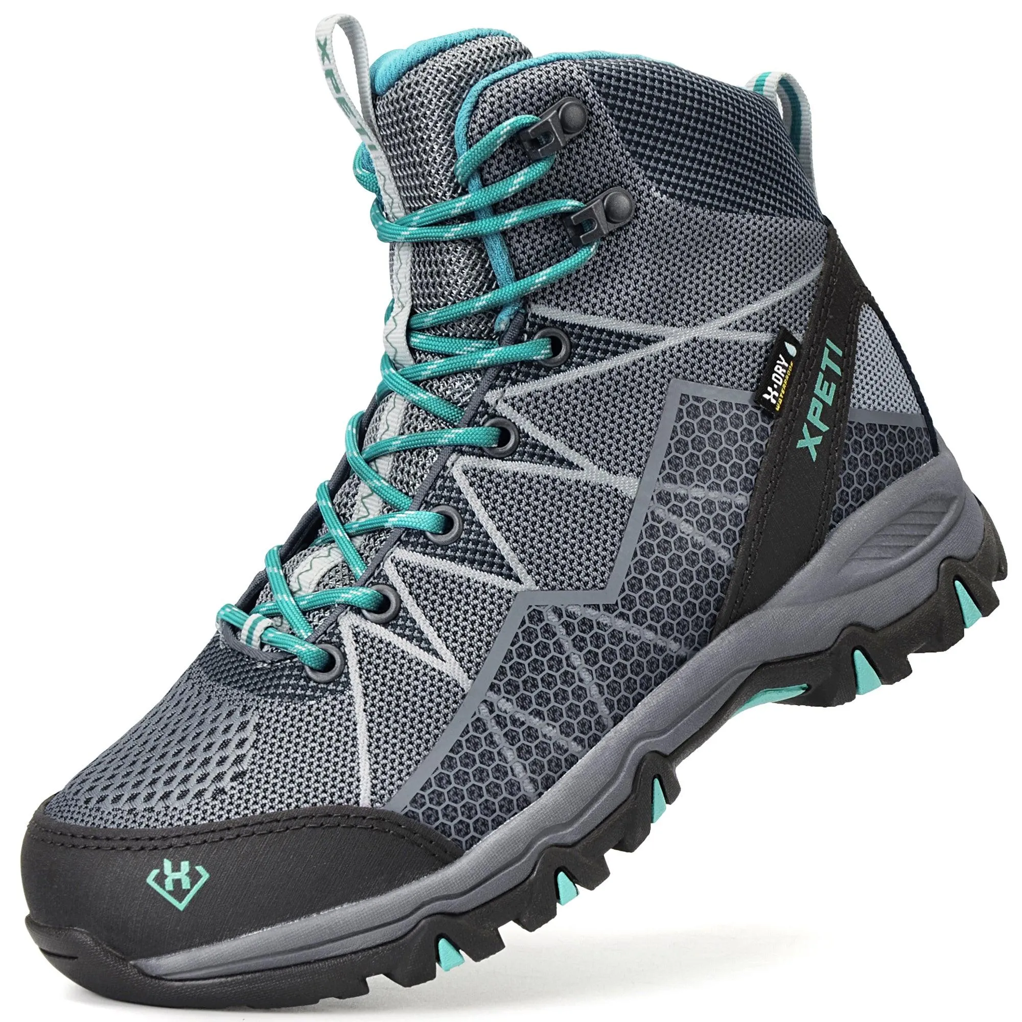 XPETI Women's Infinity Knitted Hiking Boots