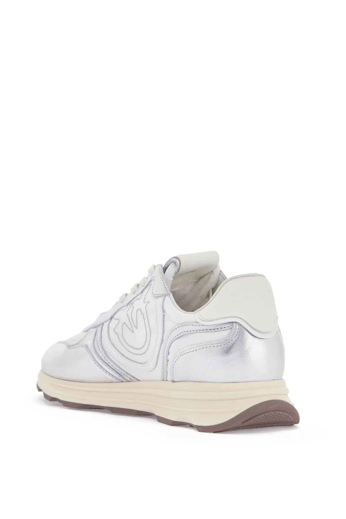 Zoe Textured Leather Sneakers