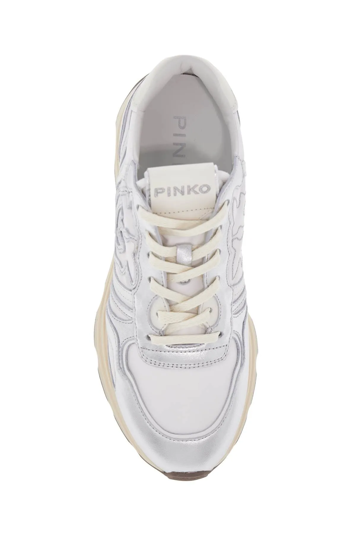 Zoe Textured Leather Sneakers