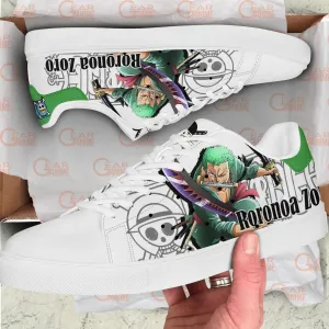 Zoro Skate Sneakers Custom Anime OP Shoes